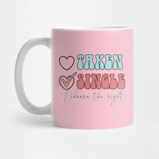 Single Life Love Sucks Anti Valentines Day Mug